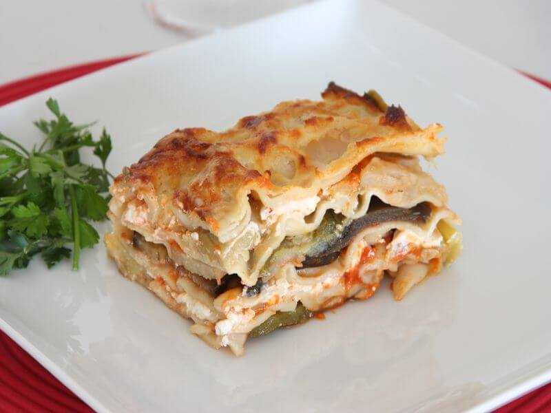 Zucchini - Lasagne Auflauf