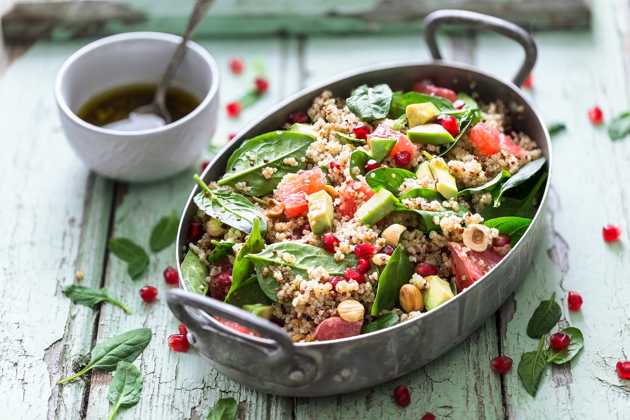 Quinoa mit Avocado